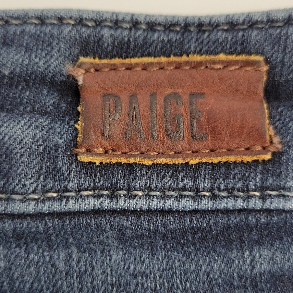 Paige Jimmy Jimmy Jean Shorts Blue Size 25 - Picture 6 of 15